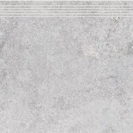 Schodovka Rako Shade světle šedá mat rektifikovaná 59,7x59,8 DCP62888