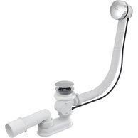 Sifon vanový Alcadrain kov, automat komplet délka 80cm A55KM-80