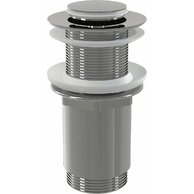 Výpust umyvadlová Alcadrain chrom CLICK/CLACK 5/4 celokovová, malá zátka A394