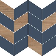 Mozaika Cersanit Love You Navy half pololesk rektifikovaná 29x29 ND1034-002