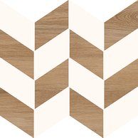 Mozaika Cersanit Love You Navy white full pololesk rektifikovaná 29x29 ND1034-003