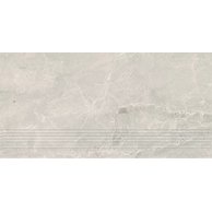 Schodovka Paradyz Little rocks white mat rektifikovaná 30x60