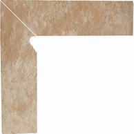Sokl Paradyz Ilario beige 2 prvky levý struktura mat 8x30