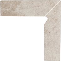 Sokl Paradyz Viano beige 2 prvky pravý struktura mat 8x30