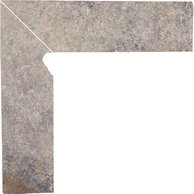 Sokl Paradyz Viano grys 2 prvky levý struktura mat 8x30