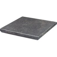 Schodovka rohová Paradyz Viano antracite kapinos struktura mat 33x33