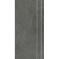 Schodovka Paradyz Magnetik antracite prasowana mat rektifikovaná 30x60
