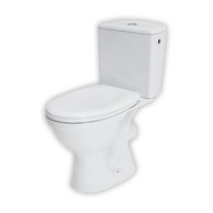 WC mísa Cersanit Merida 114 kombi bílá 010 zadní odpad nádržka 3/6 sedátko Merida polypropylén, K03-014