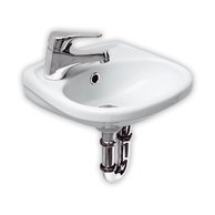 Umyvadlo Cersanit Eko2000 35, s otvorem vlevo, s přepadem, bílá, K07-002-L