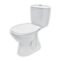 WC mísa Cersanit President 148 kombi bílá 020 spodní odpad nádržka 3/6 sedátko President II polypropylén, K08-029