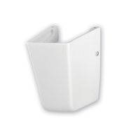 Polosloup Cersanit Carina, bílá, K31-003