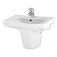 Umyvadlo Cersanit Carina 60 nábytkové, s otvorem, s přepadem, bílá, K31-006