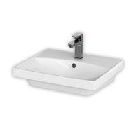 Umyvadlo Cersanit City 50 nábytkové bílé, K35-005