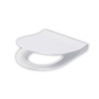 Sedátko Cersanit City bílé oválné slim duroplast softclose easy off, K98-0146