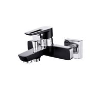 Baterie Cersanit Mille vanová sprchová nástěnná, bez příslušenství, černá, S951-009