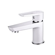 Baterie Cersanit Mille umyvadlová stojánková, s příslušenstvím, s výpustí, bílá, S951-047