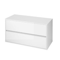 Skříňka Cersanit Crea 100 s deskou bílá, S924-006