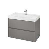 Skříňka Cersanit Crea 80 pod umyvadlo šedá matná, S924-017