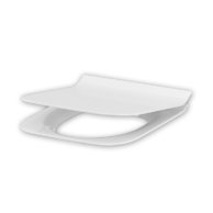 Crea sedátko čtverec slim duroplast antibakteriální soft close easy off tlačítko K98-0178