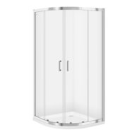 Sprchový kout Cersanit Zip čtvrtkruhový 90x90x190, S154-002