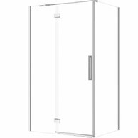 Sprchový kout Cersanit Crea 120x90x200 obdélníkový chrom s panty levý, set B842, S601-207
