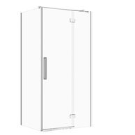 Sprchový kout Cersanit Crea 100x90x200 obdélníkový chrom s panty pravý, set C91, S601-289