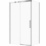 Sprchový kout Cersanit Crea 120x80x200 obdélníkový chrom s posuvnými dveřmi, set C94, S601-297