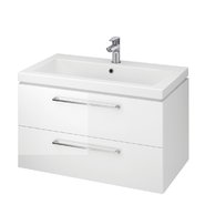 Skříňka Cersanit Lara 80 s umyvadlem Como bílá set 809 DSM, S801-149-DSM
