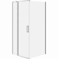 Sprchový kout Cersanit Moduo 90x90x195 čtvercový chrom s panty levý, set B847, S601-212