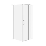 Sprchový kout Cersanit Moduo 80x90x195 obdélníkový chrom s panty pravý, set C105, S601-288