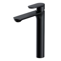 Baterie Cersanit Crea umyvadlová stojánková vysoká, s příslušenstvím, bez výpusti, černá, S951-332