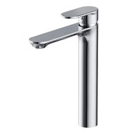 Baterie Cersanit Crea umyvadlová stojánková vysoká, s příslušenstvím, bez výpusti, chrom, S951-329