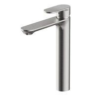 Baterie Cersanit Crea umyvadlová stojánková vysoká, s příslušenstvím, bez výpusti, nikl, S951-335