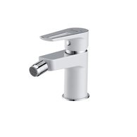 Baterie Cersanit Mille bidetová stojánková, s příslušenstvím, s výpustí, bílá, S951-348