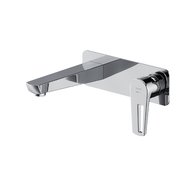 Baterie Cersanit Mille umyvadlová podomítková, s montážním tělesem, s výpustí click-clack, chrom, S951-357