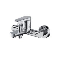 Baterie Cersanit Moduo vanová sprchová nástěnná, bez příslušenství, chrom, S951-346