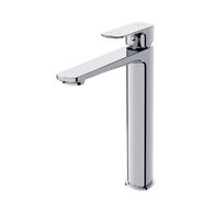 Baterie Cersanit Larga umyvadlová stojánková vysoká, s příslušenstvím, bez výpusti, chrom, S951-392