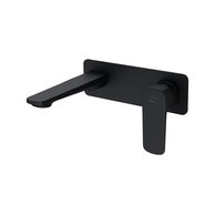 Baterie Cersanit Larga umyvadlová podomítková, s montážním tělesem, bez výpusti, černá, S951-385