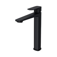 Baterie Cersanit Larga umyvadlová stojánková vysoká, s příslušenstvím, bez výpusti, černá, S951-391