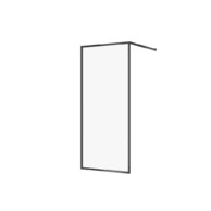 Sprchový kout Cersanit Larga walk-in 90x200 černý, S932-138