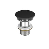 Uzávěr výpusti Cersanit Larga keramický, pro umyvadla bez přepadu, antracitová mat, K11-2362