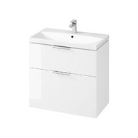 Skříňka Cersanit City s umyvadlem 80 bílá set B590 DSM, S801-423