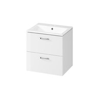 Skříňka Cersanit Niko 50 s umyvadlem bílá set B742 DSM, S801-456