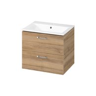 Skříňka Cersanit Niko 60 s umyvadlem ořech set B743 DSM, S801-457