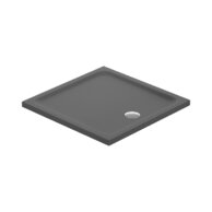 Sprchová vanička Cersanit Tako 90x90x4 šedá matná čtvercová, S204‑035