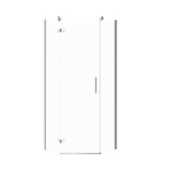 Sprchový kout Cersanit Jota 80x80x195 čiré sklo chrom levý, S160-010