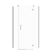 Sprchový kout Cersanit Jota 90x90x195 čiré sklo chrom pravý, S160-013