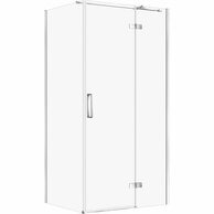 Sprchový kout Cersanit Jota 80x100x195 čiré sklo chrom pravý, S160-031