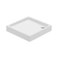 Sprchová vanička Cersanit Tako 90x90x16 bílá čtvercová s panelem, S204-012