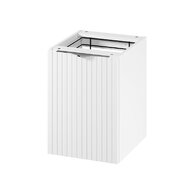 Skříňka Cersanit Tirso 40 pod desku bílá matná s košem na prádlo, S1017-029